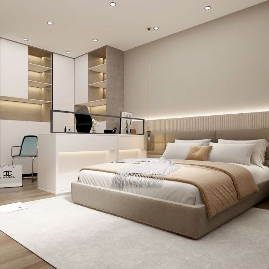 大中二路 | 北歐與現代中的美學空間 | 主臥設計