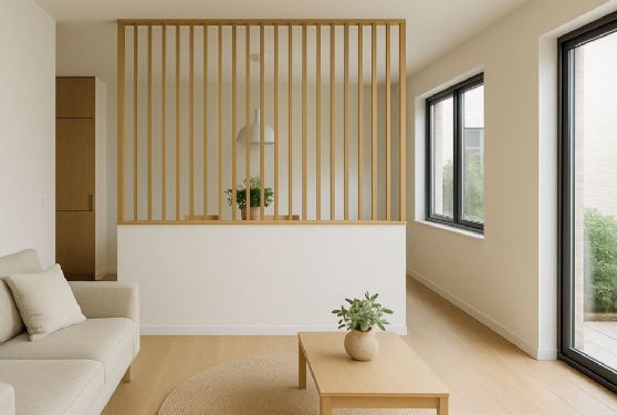 隔而不斷的空間美學！矮牆設計在裝潢中的功能與創意