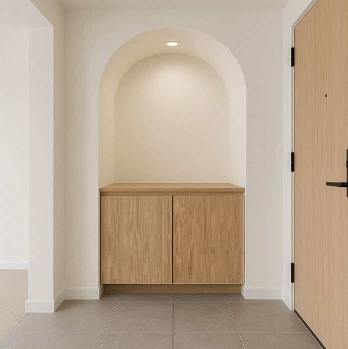 入門空間更有層次感！下沉式玄關櫃設計技巧與配置建議