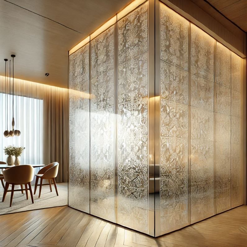 從美觀到實用：壓花玻璃的特色、優缺點與應用指南