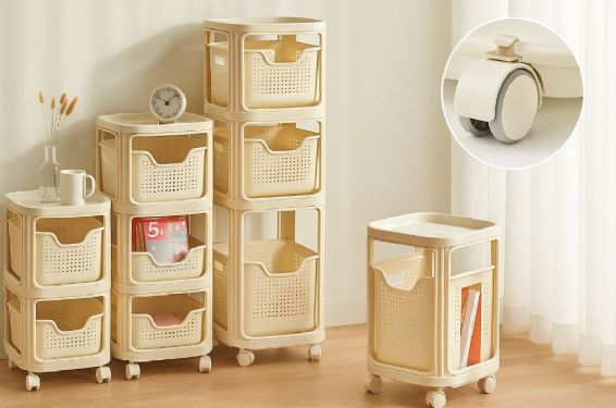 可移動置物架：靈活收納，打造高效生活空間