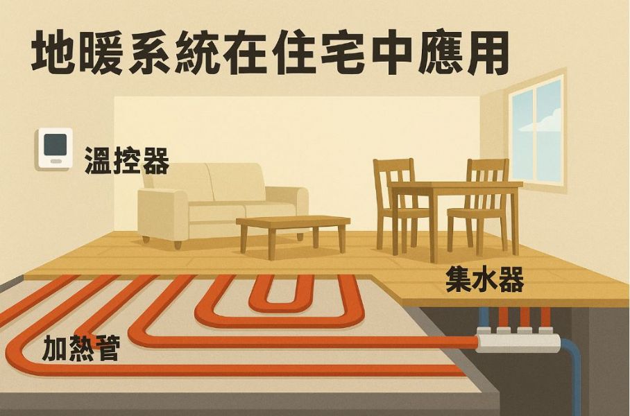 台灣地暖系統應用全面解析｜打造舒適節能的居家新選擇