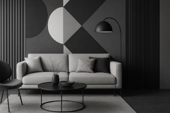 黑白風格最對味！雅痞族單身宅的黑白設計靈感與搭配技巧，低調又有型！