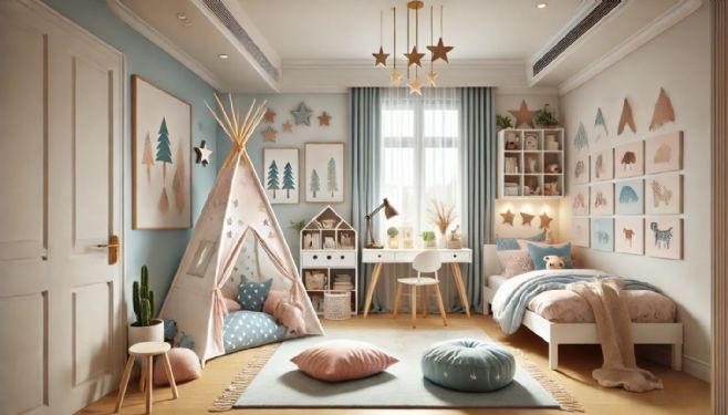 小孩房的設計：打造舒適又實用的兒童空間