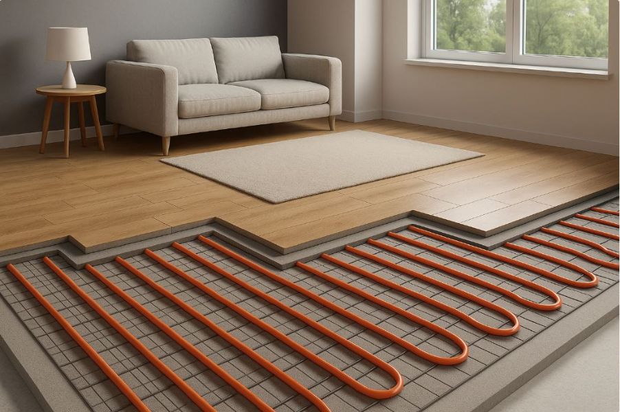 居家恆溫地暖系統完整指南：原理、優點、安裝方式一次看懂