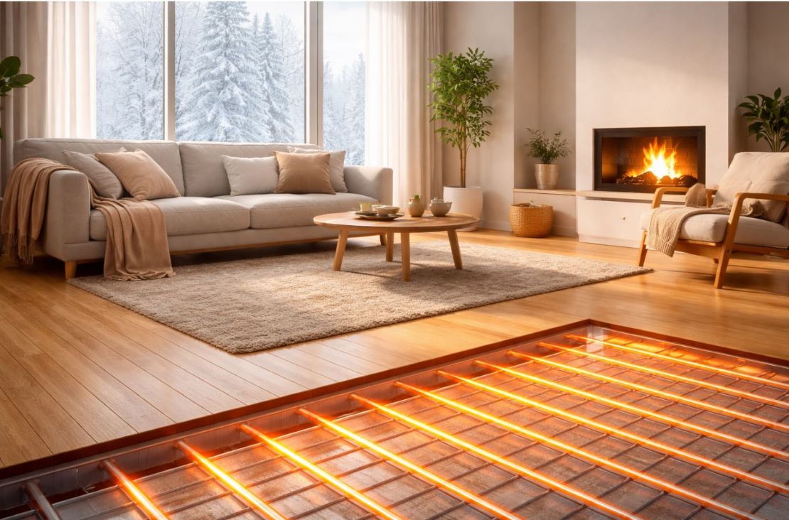 不怕寒流，地暖設備加持｜打造冬天也舒適的理想居家環境