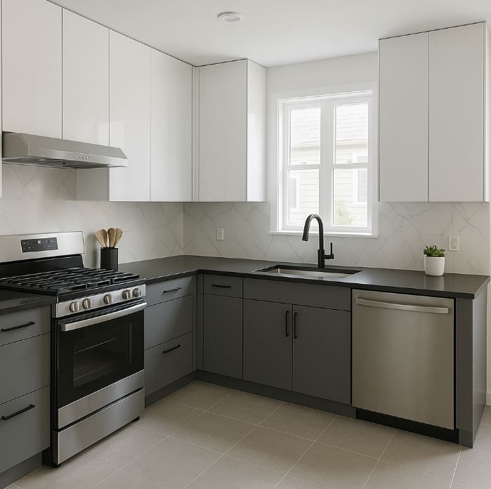 從動線到檯面配置：L型廚房設計這樣規劃最實用，打造順手動線！