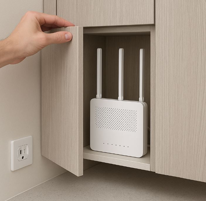 路由器也能藏得巧！室內設計中的收納技巧與擺放規劃全攻略