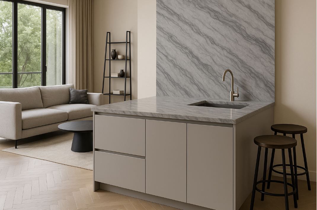 銀狐大理石介紹｜優雅紋理與現代空間的完美結合