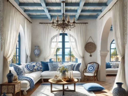 地中海風格室內設計全攻略 | 打造陽光與海洋氛圍的浪漫居家空間