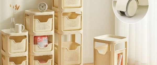 可移動置物架：靈活收納，打造高效生活空間