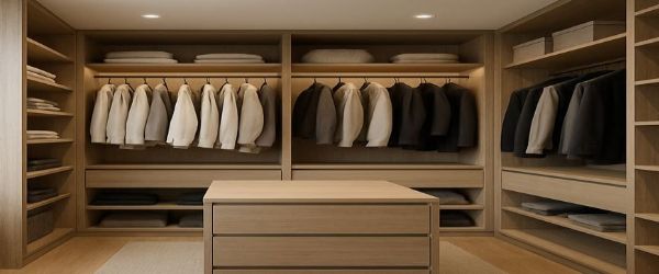 小空間也能有步入式衣櫃！室內設計規劃重點與風格提案