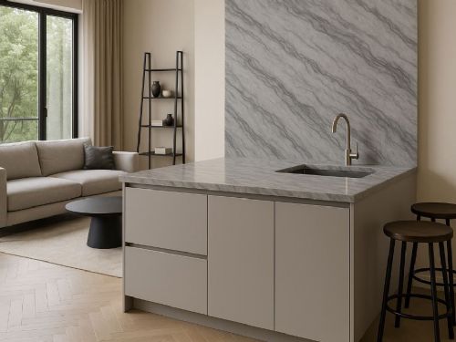 銀狐大理石介紹｜優雅紋理與現代空間的完美結合